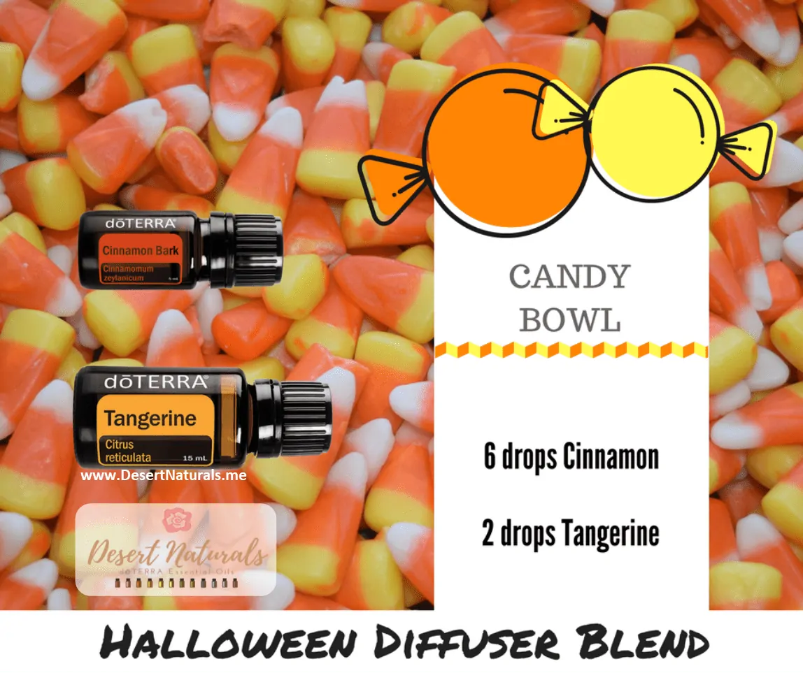 Halloween Candy Bowl diffuser blend Candy Bowl Halloween Essential Oil Diffuser Blend by Dawn Goehring