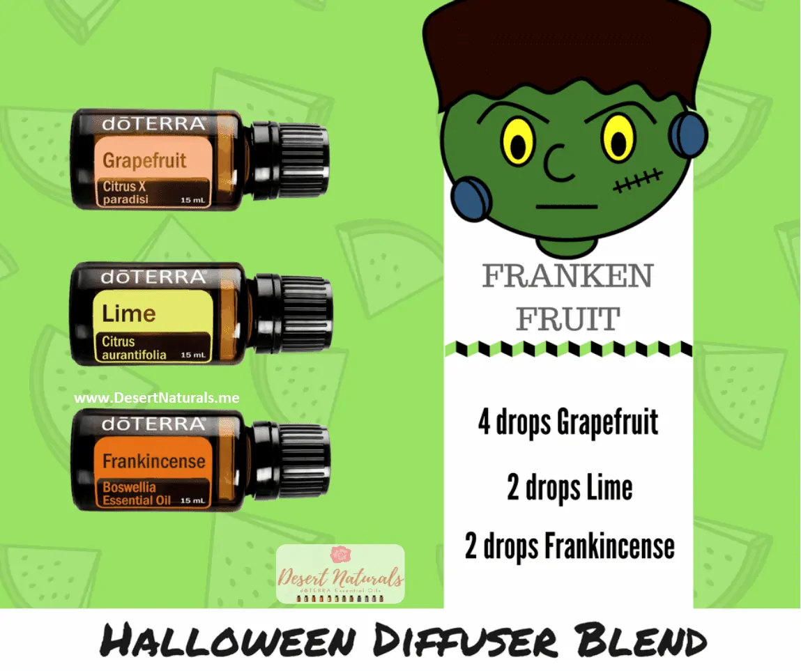 Halloween frankenfruit diffuser blend Frankenfruit Halloween Essential Oil Diffuser Blend by Dawn Goehring