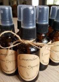 diy linen spray to help you sleep better .  Made with lavender or doTERRA serenity essential oil