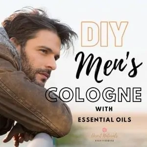 homemade cologne for men with essential oils