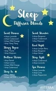 doterra essential oil diffuser blends for sleep