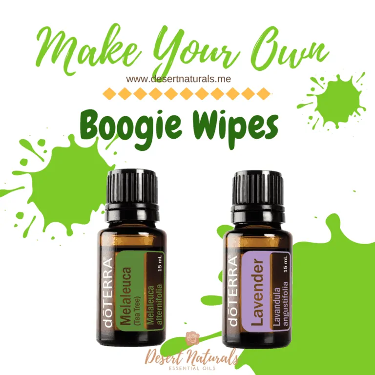 DIY Make Your Own Boogie Wipes with doTERRA Melalueca and Lavender Essential Oils