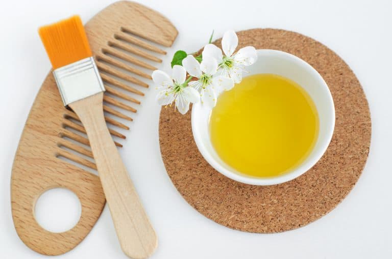 DIY Hot Oil Hair Treatment