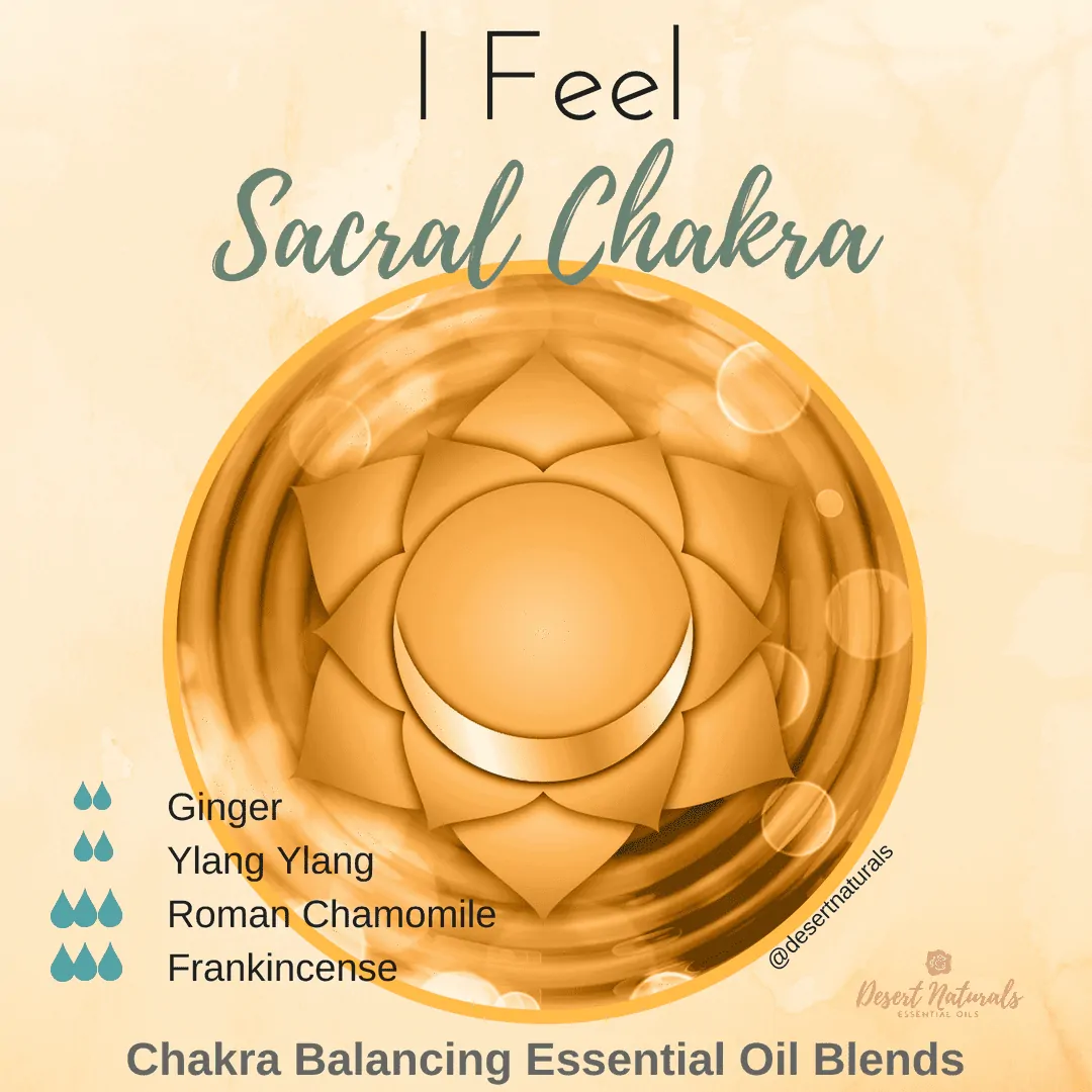 Balance your Sacral chakra with this essential oil blend