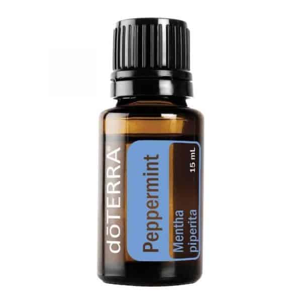 Peppermint Essential Oil from doTERRA can help with energy, headaches, indigestion, gas, nausea, bloating, and joint pain