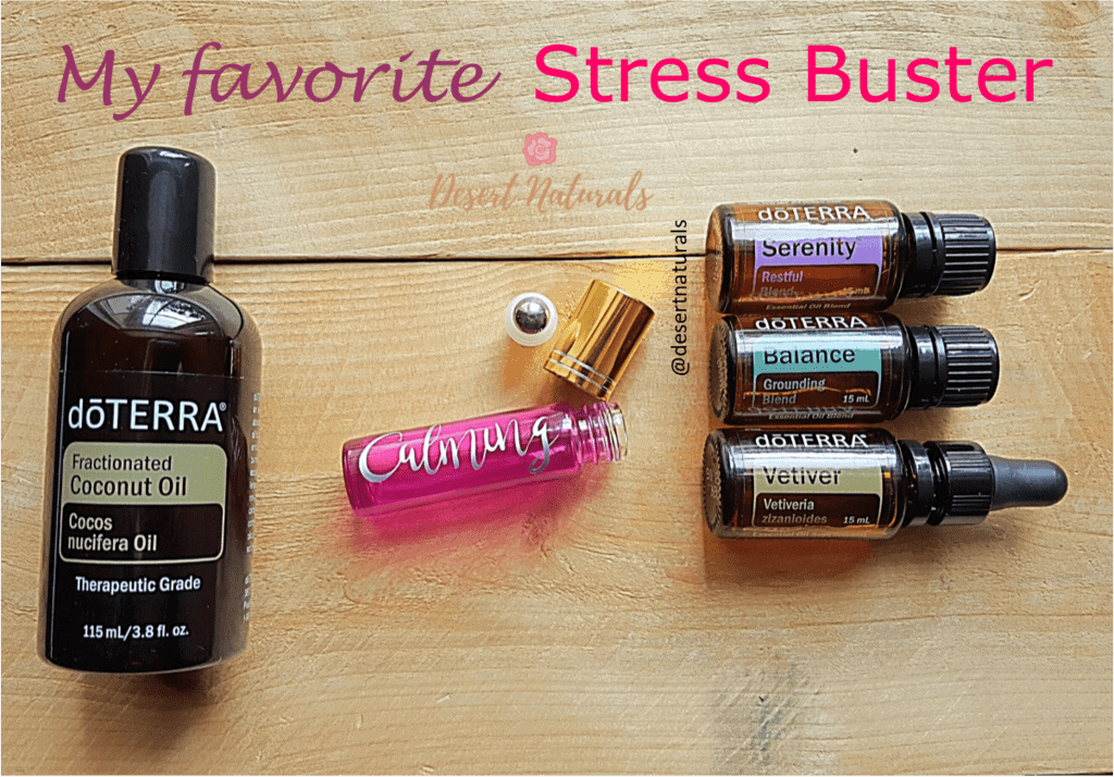 My favorite Stress buster essential oil roller recipe for anxiety