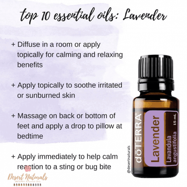 Uses for Lavender Essential Oil from doTERRA