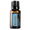 Use doTERRA Breathe essential oil respiratory blend for open airways. Helpful when sick and congested, for asthma, and add a drop to your mask