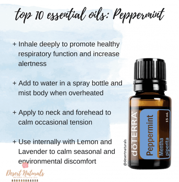Ways to Use Peppermint Essential Oil from doTERRA