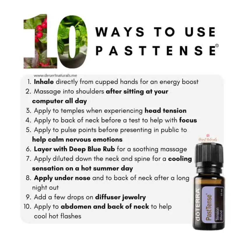 10 ways to get the benefits of doTERRA Past Tense