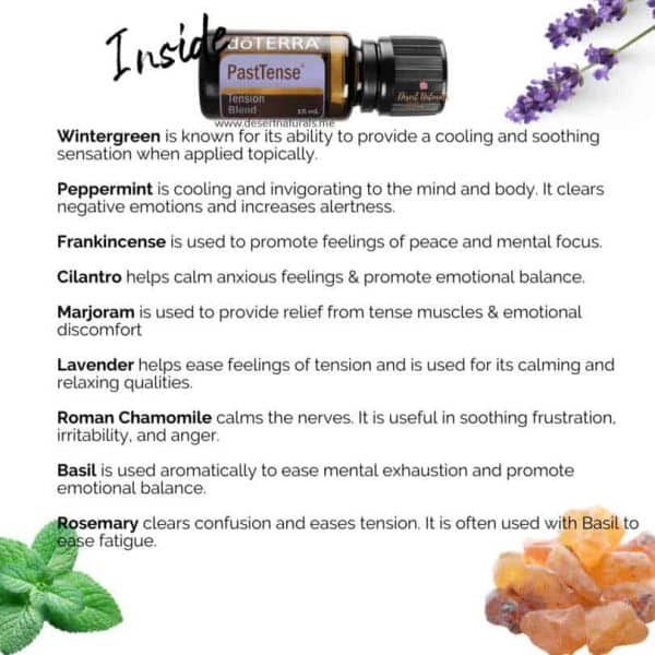 Ingredients and what's in doTERRA Past Tense