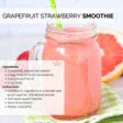 Grapefruit Strawberry Smoothie