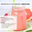 Grapefruit Strawberry Smoothie