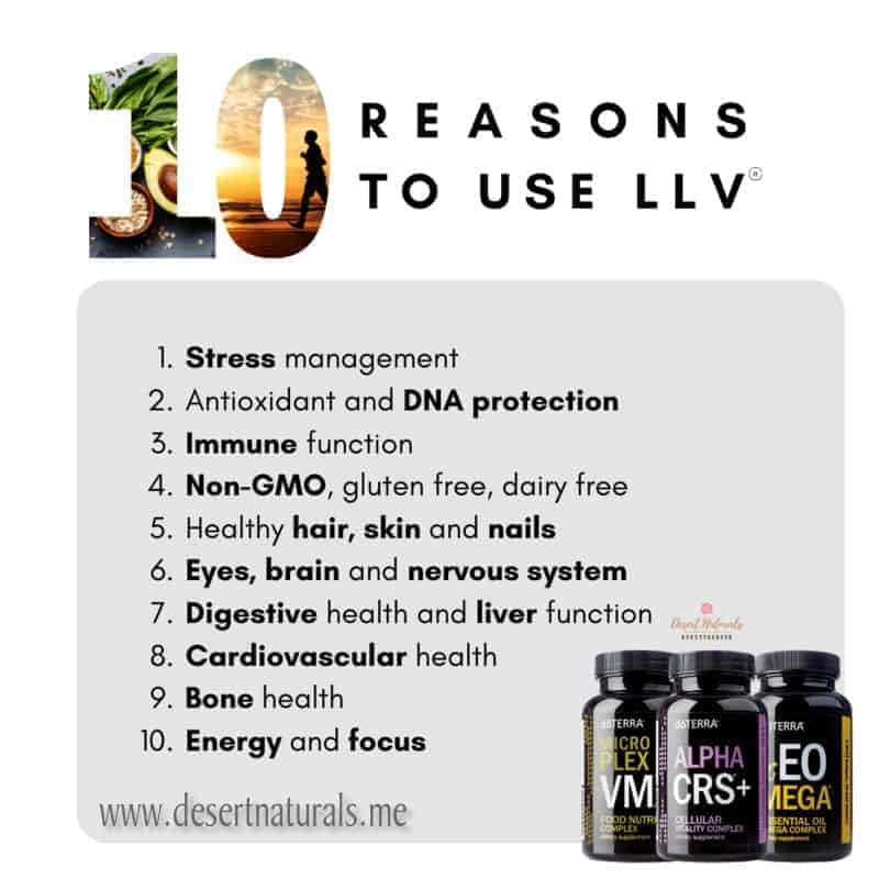 doTERRA LLV Lifelong Vitality all natural supplements and vitamins