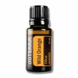 white background with botthe of doterra wild orange essential oil