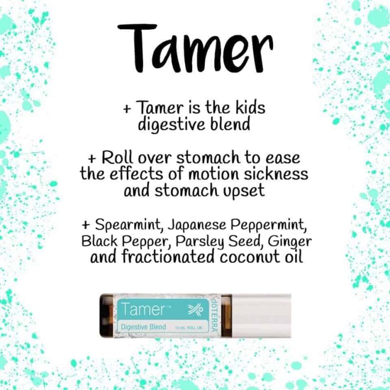 tamer info doTERRA Tamer kids essential oil roller blend