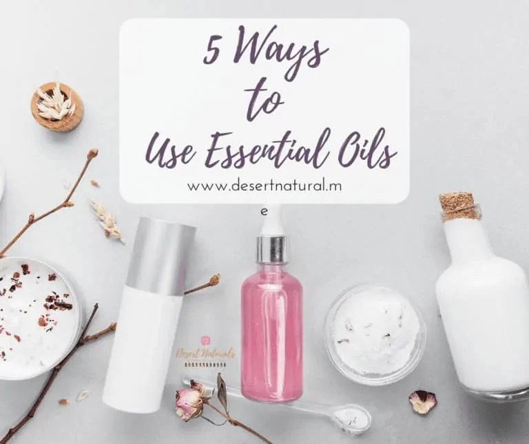 Having your essential oils in an an easy to use form will make you more likely to use them. Here are 5 easy, popular ways to use your essential oils.