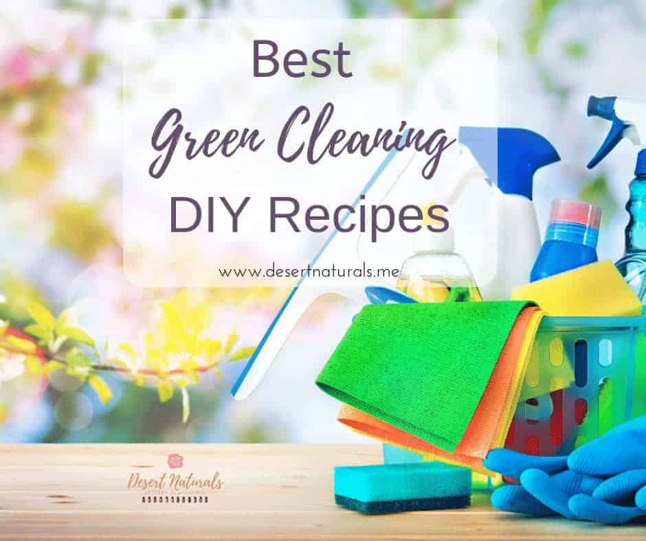 roundup of the best green cleaning DIY's for your home