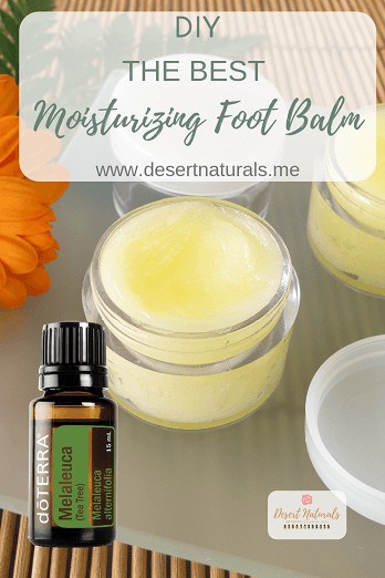 This is the best ever foot balm for dry cracked heels and overall moisturizing treatment for feet.