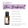 shoe deodorant doterra purify