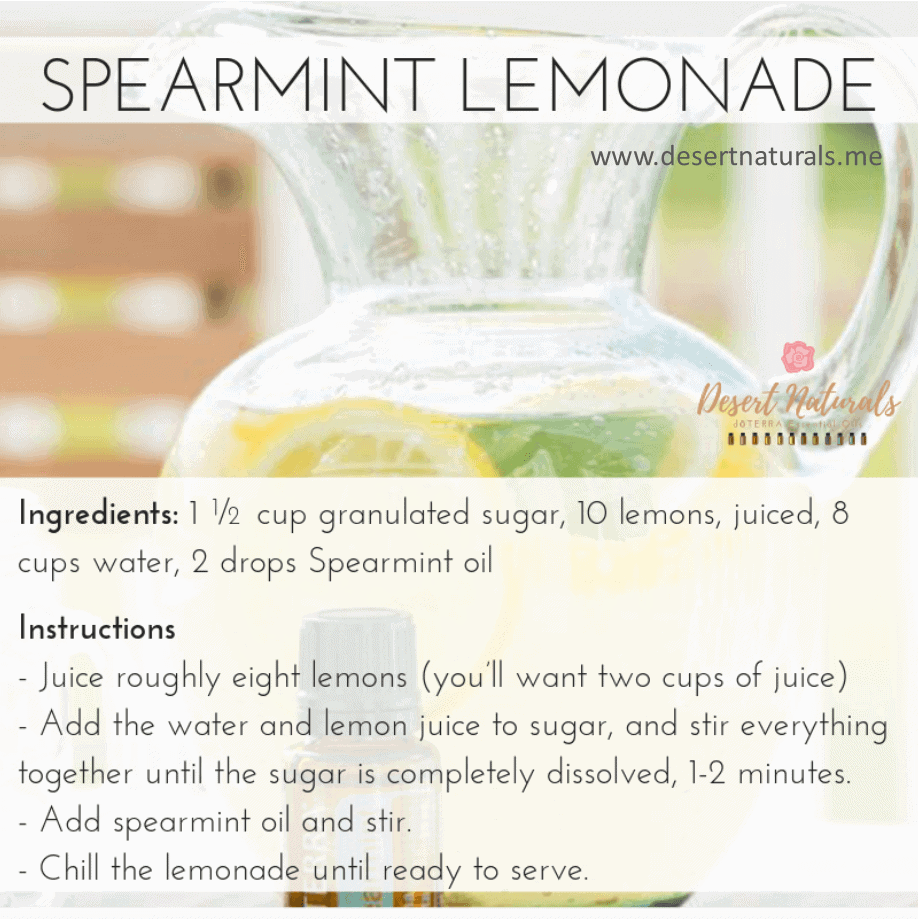 Spearmint Lemonade Recipe