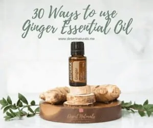 30 ways to use doTERRA Ginger Essential Oil by Dawn Goehring, Desert Naturals