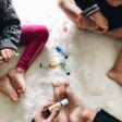 VSCO girls using doTERRA Kids essential oil rollers