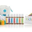 The doTERRA Kids collection comes with six diluted rollers with flashcards, carbiner caps, and a carrying case