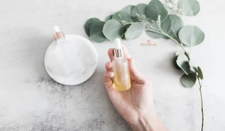 diy face serum droppers with eucalyptus