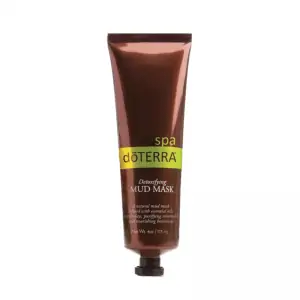 The doTERRA SPA Detoxifying Mud Mask is a natural clay mask infused with CPTG® essential oils of Myrrh, Juniper Berry, and Grapefruit that promotes purifying benefits while reducing the appearance of pores, fine lines, and wrinkles.