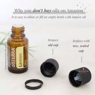 never buy doterra essential oils on amazon because of tampering and fraud. 