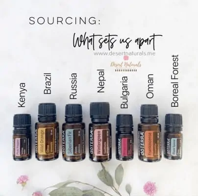 doterra sourcing - plants for the oils come from all over the world where the plant naturally grows