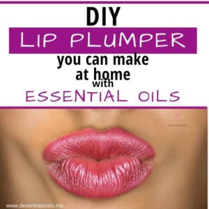 Homemade DIY Lip Plumper recipe with cinnamon essential oil from doTERRA