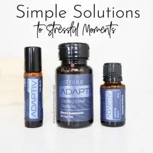 the doTERRA Adaptiv complete system to help with stress and anxiety