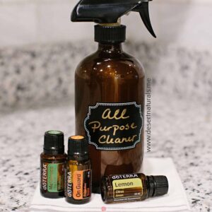 make your own natural eco friendly all purpose cleaning spray with doterr essential oils