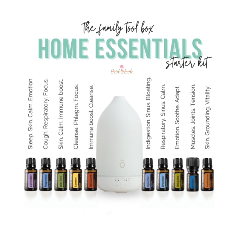 benefits and uses of the essential oils in the doterra home essential kit