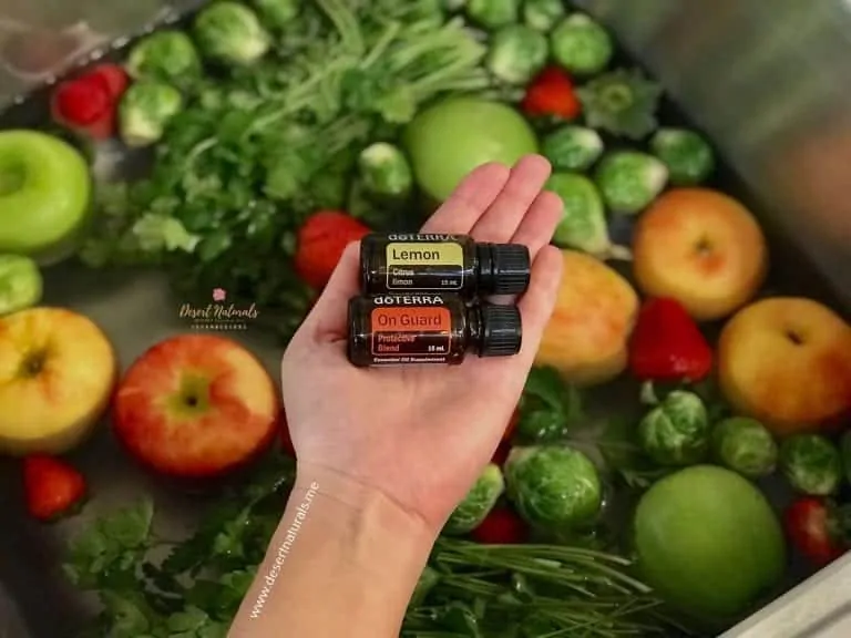 wash your fruit and vegetables with this diy homemade produce wash using vinegar and essential oils to kill germs and bacteria