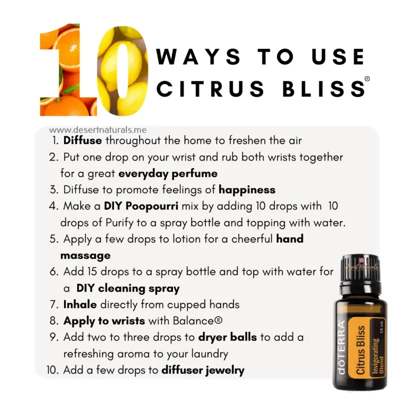 Citrus Bliss 10 ways to use Citrus Bliss 10 ways to use