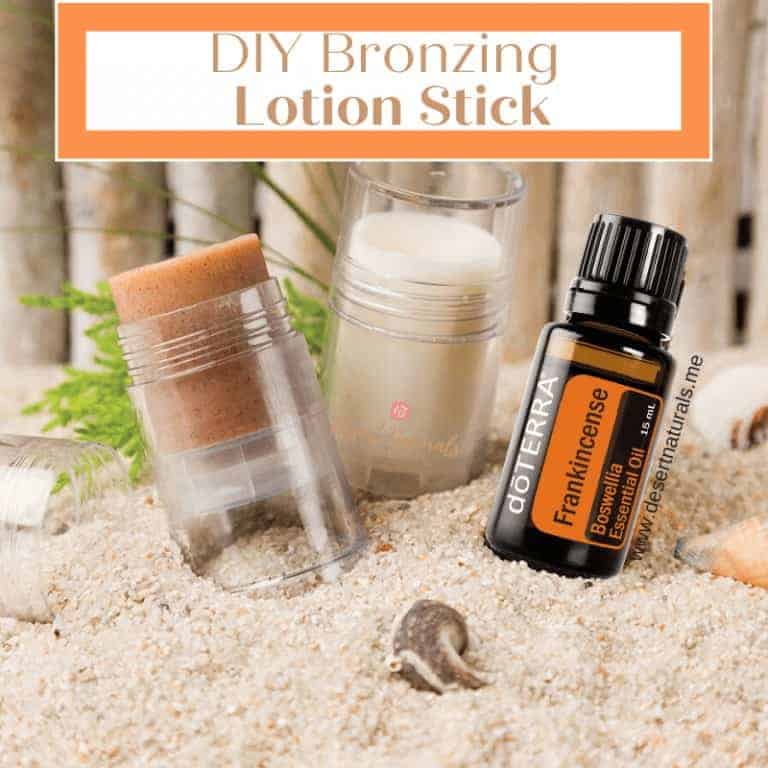 DIY Bronzing Lotion Stick