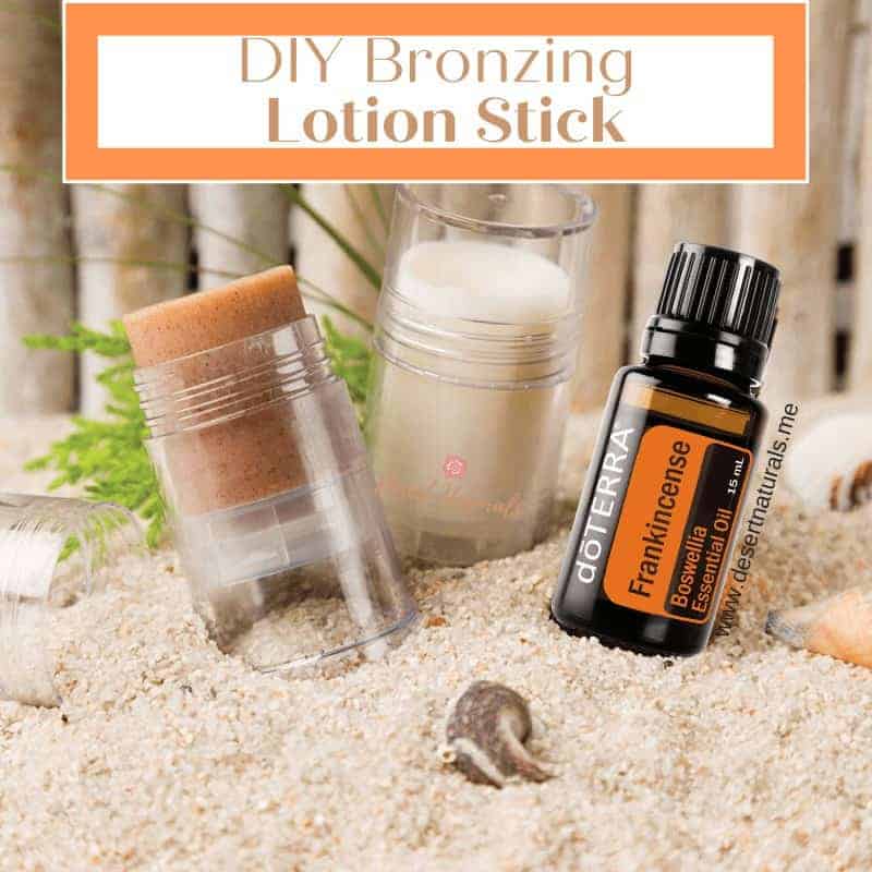 make your own natural moisturizer in the form of a lotion stick. Add cinnamon to allow it to bronze your skin and give yourself a summer tan without the chemicals