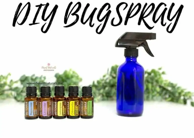 homemade all natural bug spray with doterra essential oils that is safe for kids