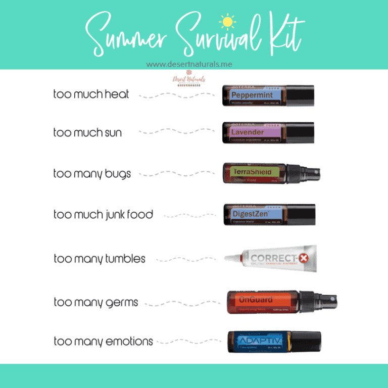 7 Must Have Essential Oils for Summer Survival