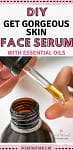 Take your skin care beauty routine to the next level with this homemade facial serum with essential oils