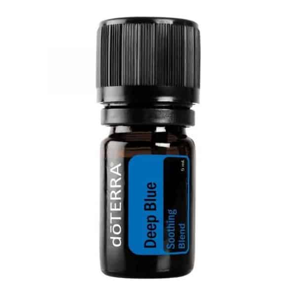 doTERRA Deep Blue soothing essential oil blend is a menthol blend to support joint, muscle and general pain