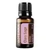 doterra clary sage essential oil for women's female hormones, stress, sleep, skin