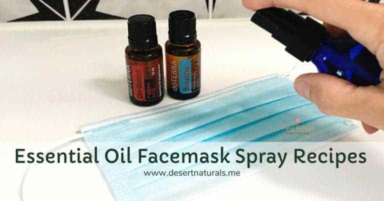 Face mask Spray Recipes using Essential Oils