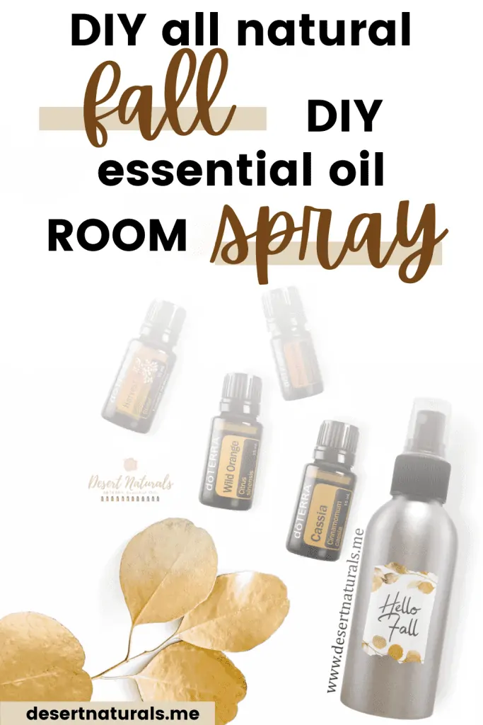 make an all natural nontoxic room spray with doterra essential oils for fall