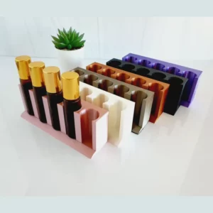photo of essential oil roller holder stand in multiple colors