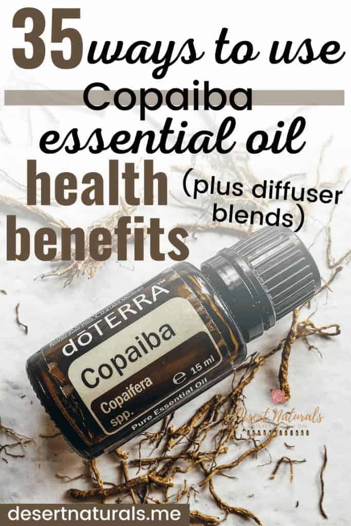 Learn how to use Copaiba Essential Oil and get it's health benefits that are similar to CBD