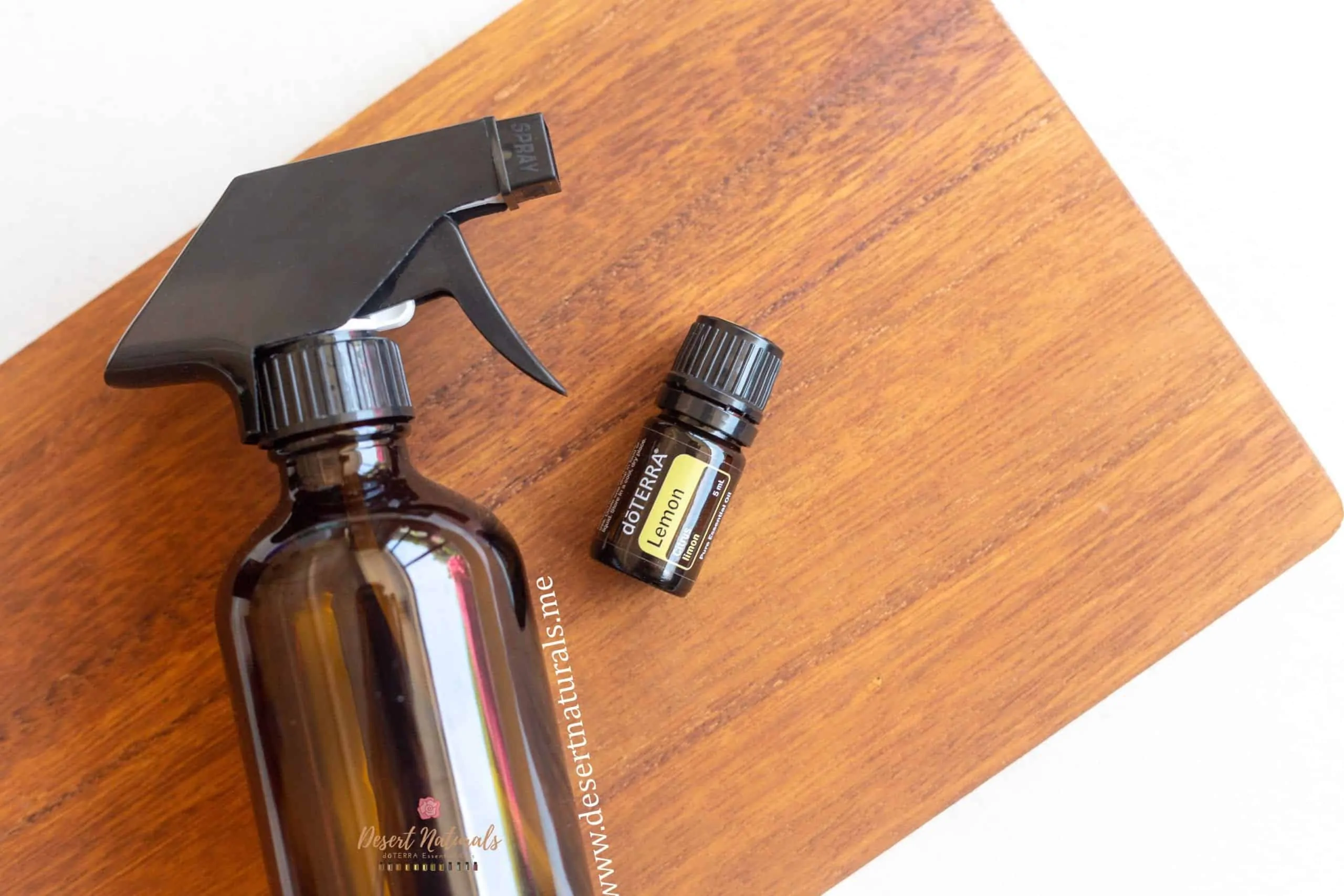 Make your own nontoxic cleaning spray with doterra essential oils